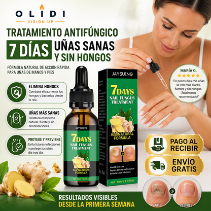 🍃🦶 Aceite Anti-Hongos para Uñas | Reparación Intensiva 30 ml • Resultados Visibles en 7 Días🔥