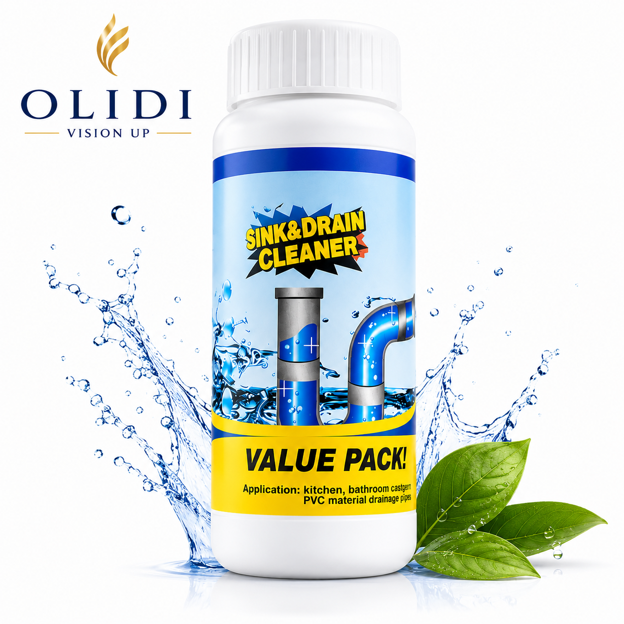 💧 ¡ADIÓS A LOS ATASCOS Y MALOS OLORES! 🔥 Limpiador de Desagües Potente 110 g