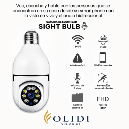 📹 CamPro 360™ – Cámara de Seguridad WiFi 360° Inteligente | 1 Unidad 🚀🔥