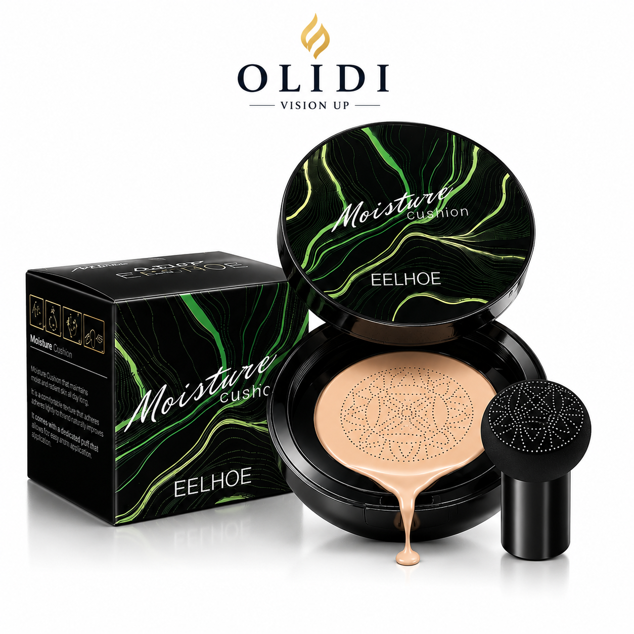 💄 Maquillaje Base Moisture Cushion Hidratante 15g | Cobertura Perfecta, Acabado Natural y Larga Duración 🔥
